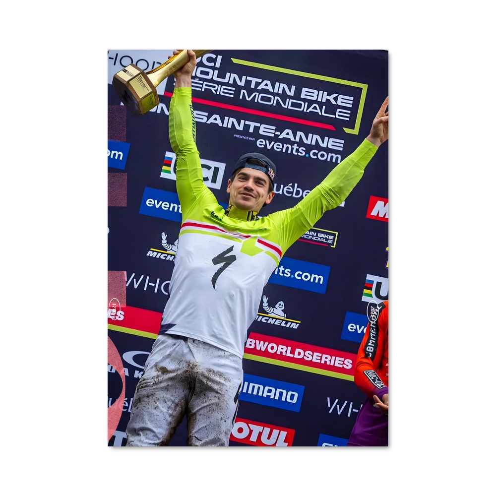 Poster La Victoire de Loic – affiche Cyclisme